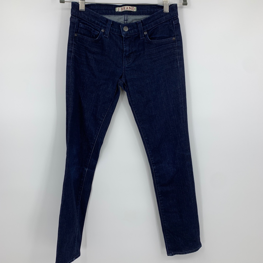 J Brand Womens 25 Jeans 912 Lap Pencil Leg Dark